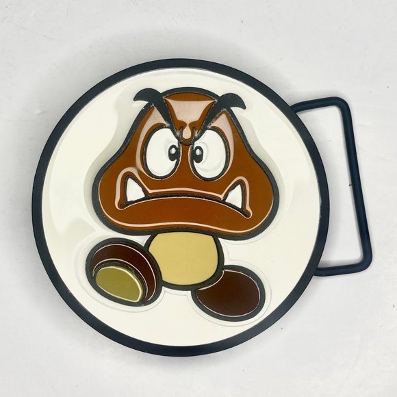 Nintendo 2011 Super Mario Goomba Belt Buckle - Picture 1 of 2